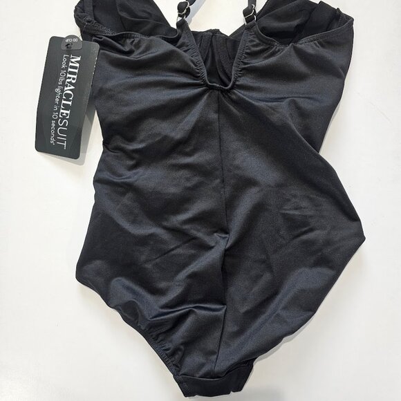 Miraclesuit DD-Cup Solid Oceanus Black - Picture 7 of 9